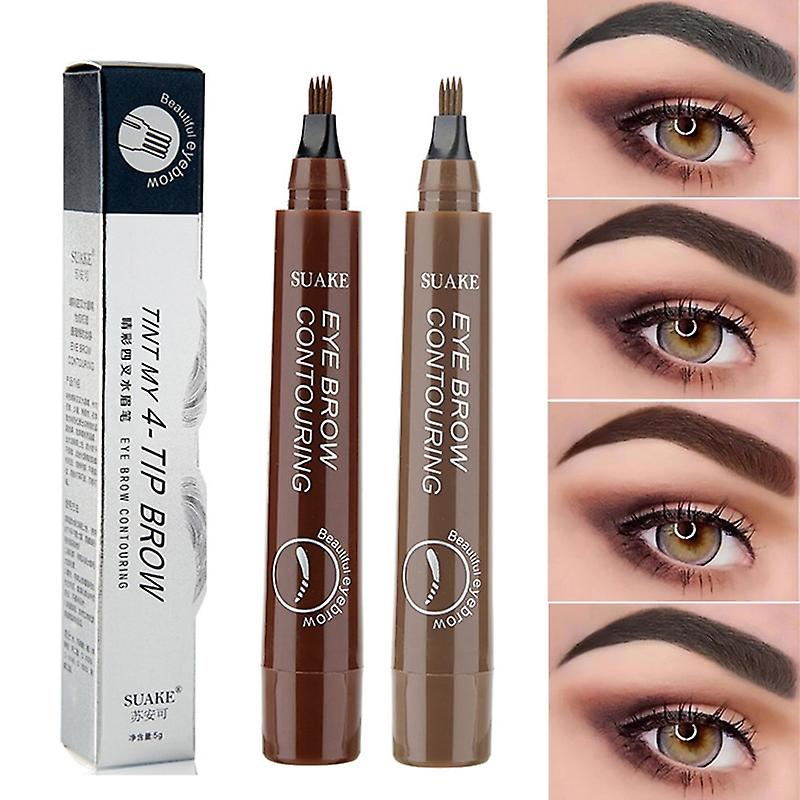 4-TIP BROW Tattoo Eyebrow Ink pen Waterproof | Glory Glam Products
