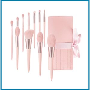 11pc Soft pink Make-up Brush set