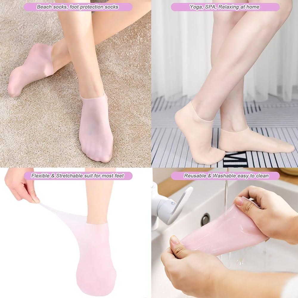 Silicone Moisturizing Socks - Image 3