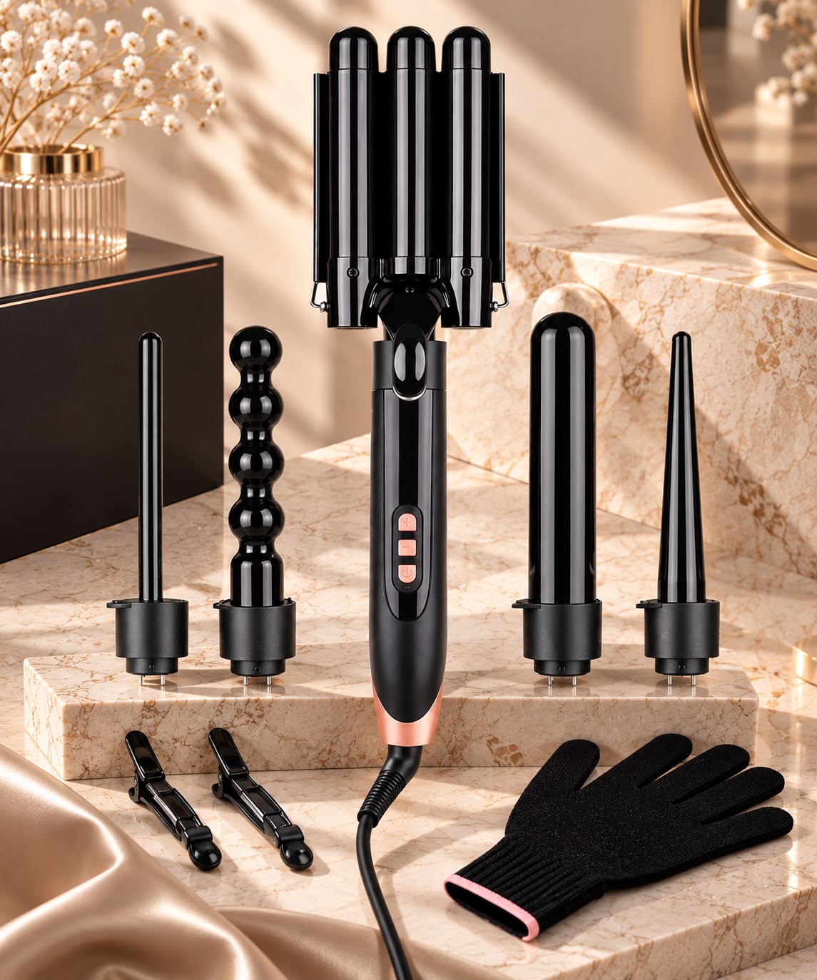 5 in 1 Interchangeable Curling Wand - Image 6